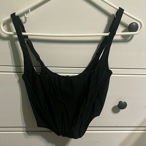 Out from under corset top